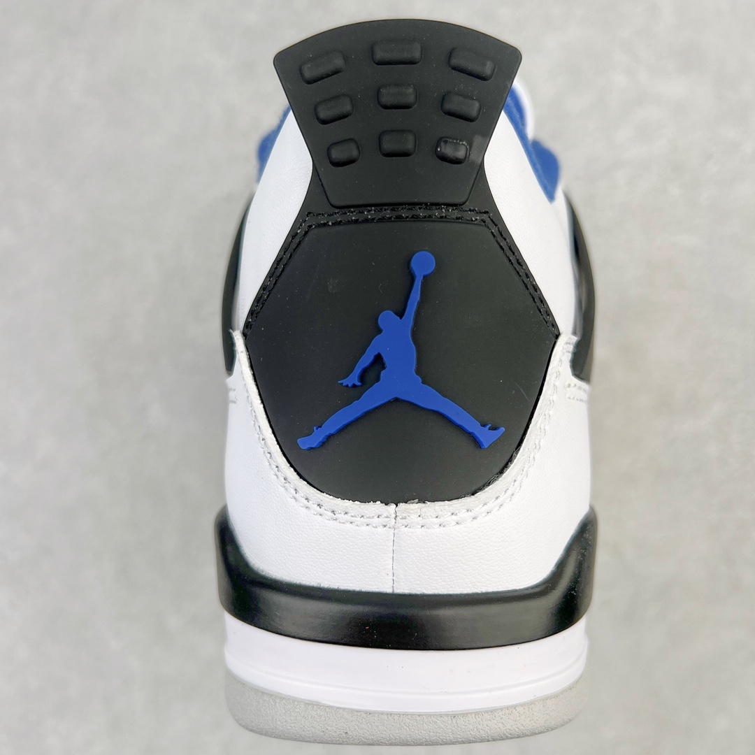 图片[8]-＃PB版 福利特价 Air Jordan AJ4 Retro 耗时半年巨作 全套原纸板楦头开发 调试30余版 确保原汁原味完美呈现四代版型 一比一鞋头弧度高度趴度鞋身弧度 此版本只针对中端市场 皮料材质有所更替 其他数据细节工艺流程均保持公司一致 细节品控鞋型随意秒杀市面3XX 4XX 原厂TPU网格鞋带扣 正确内里网布 菱角分明不变形无多余毛边 柔软性质感一致于原鞋 原厂织唛标 原厂飞人电绣工艺 独家绑鞋带手法 印刷中底布 四线拉帮 米色美纹纸贴合固定 进口港宝加持 后跟自然饱满 全鞋荧光划线卡点 追求极致完美 每一双都是工艺品 多重QC质检 超越公司货的品控标准 实实在在的免检产品 尺码：40 40.5 41 42 42.5 43 44 44.5 45 46 47.5-选品中心