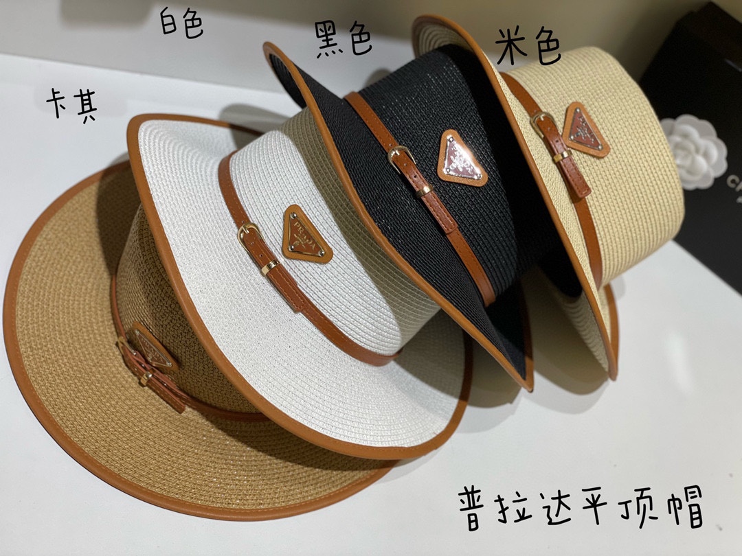 NO:824710,Special price with dust bag. [PRADA] 2026 new flat-top triangular straw hat, good sun protection and easy to match, a single item for street travel, straw hat, fisherman hat, baseball cap, hat, prada, prada, espadrilles, hats19860909特价配防尘袋.【PRADA普拉达】2026新款平顶三角标草帽,遮阳又好搭,出街旅行单品帽子草帽渔夫帽棒球帽,帽子,prada,prada,espadrilles,hats,hat