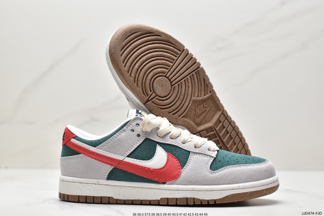 130 Nike Dunk Low SE “85” 灰绿双勾 DO9457-100