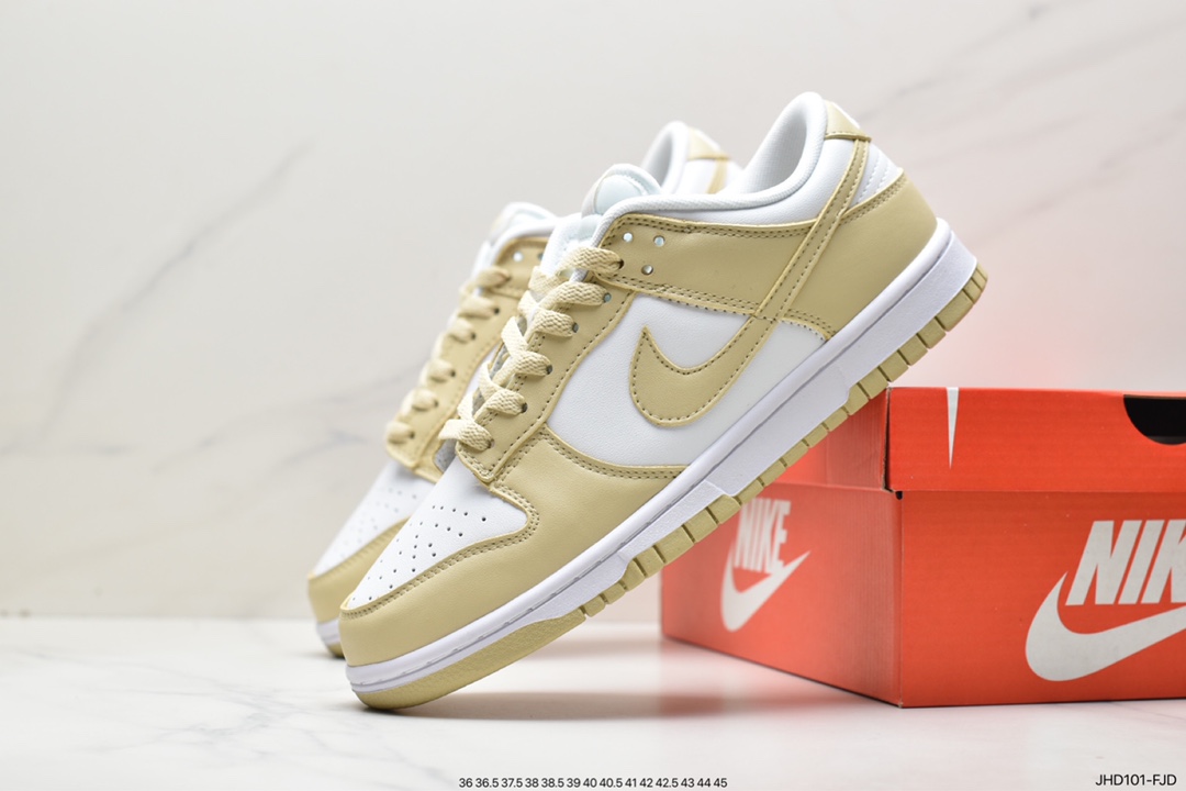 190 耐克Nike Dunk Low “Team Gold” 白浅棕 DV0833-100