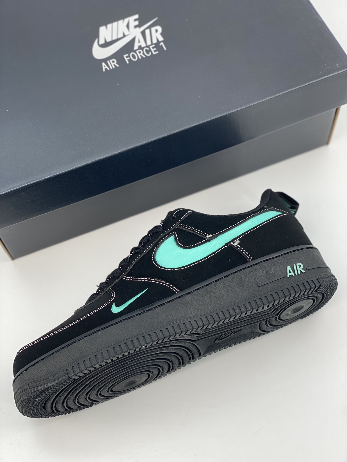220 Nike Air Force 1 Low 07 双钩蒂芙尼绿 FB8971-500