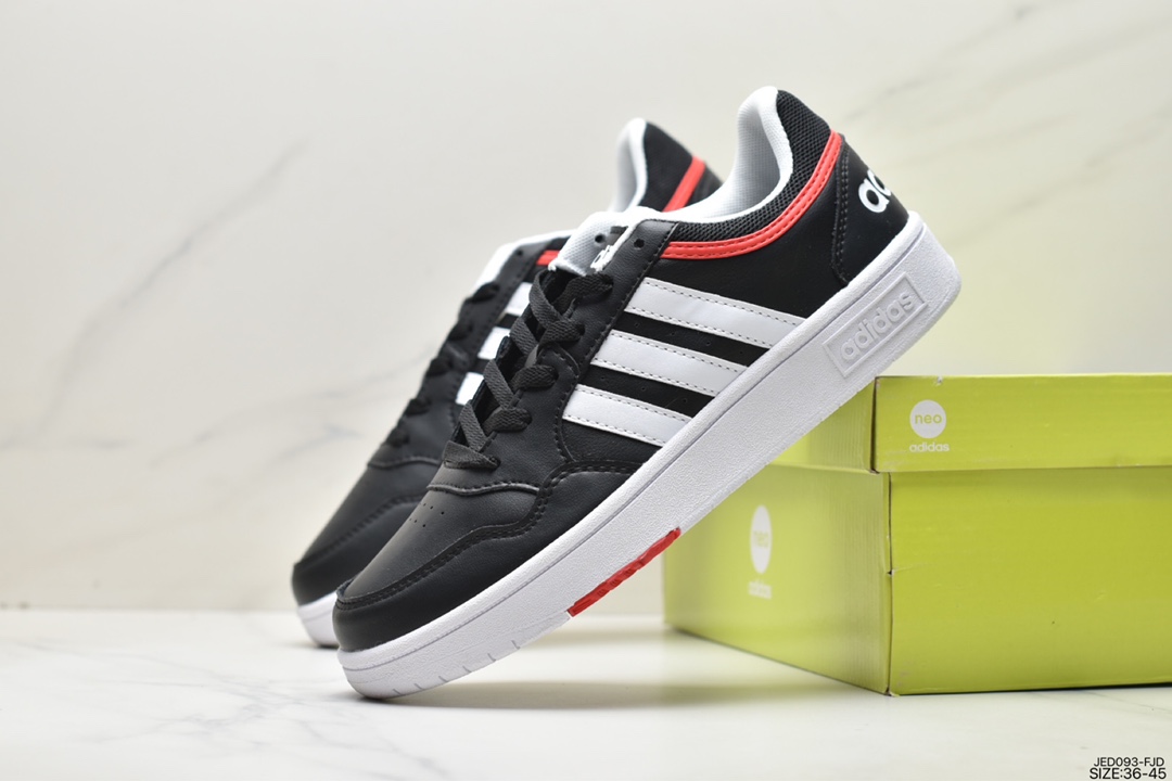 adidas HOOPS 3.0 all-match single item tennis sports casual high-top sneakers GY4733