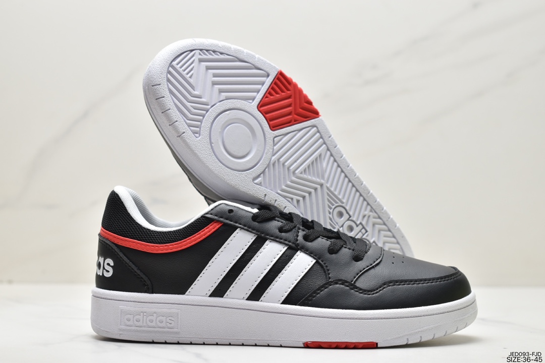 adidas HOOPS 3.0 all-match single item tennis sports casual high-top sneakers GY4733