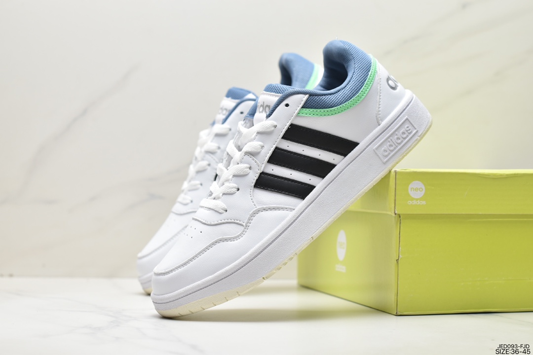 adidas HOOPS 3.0 all-match single item tennis sports casual high-top sneakers GY4733