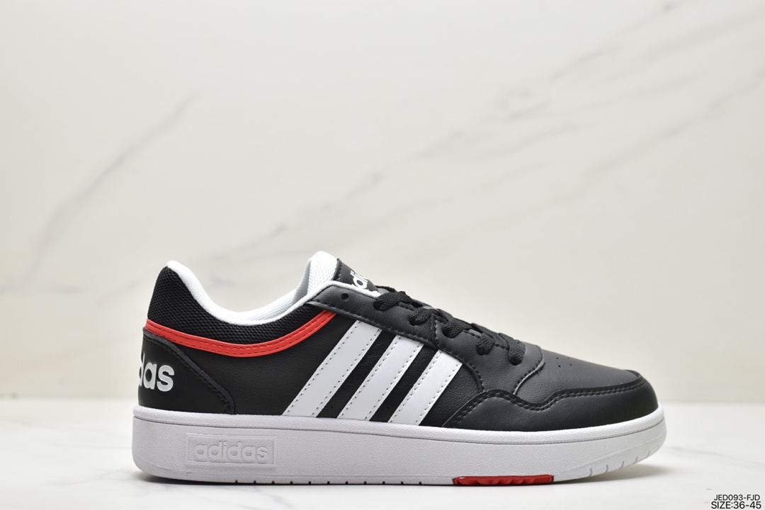 adidas HOOPS 3.0 all-match single item tennis sports casual high-top sneakers GY4733