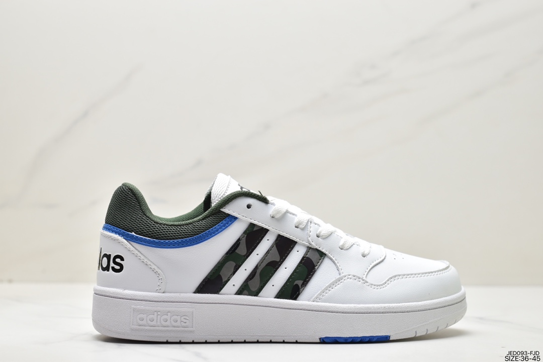 adidas HOOPS 3.0 all-match single item tennis sports casual high-top sneakers GY4733