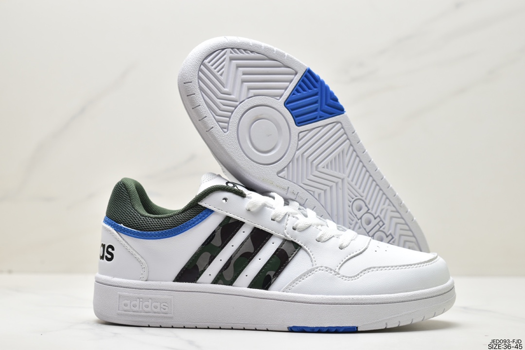 adidas HOOPS 3.0 all-match single item tennis sports casual high-top sneakers GY4733