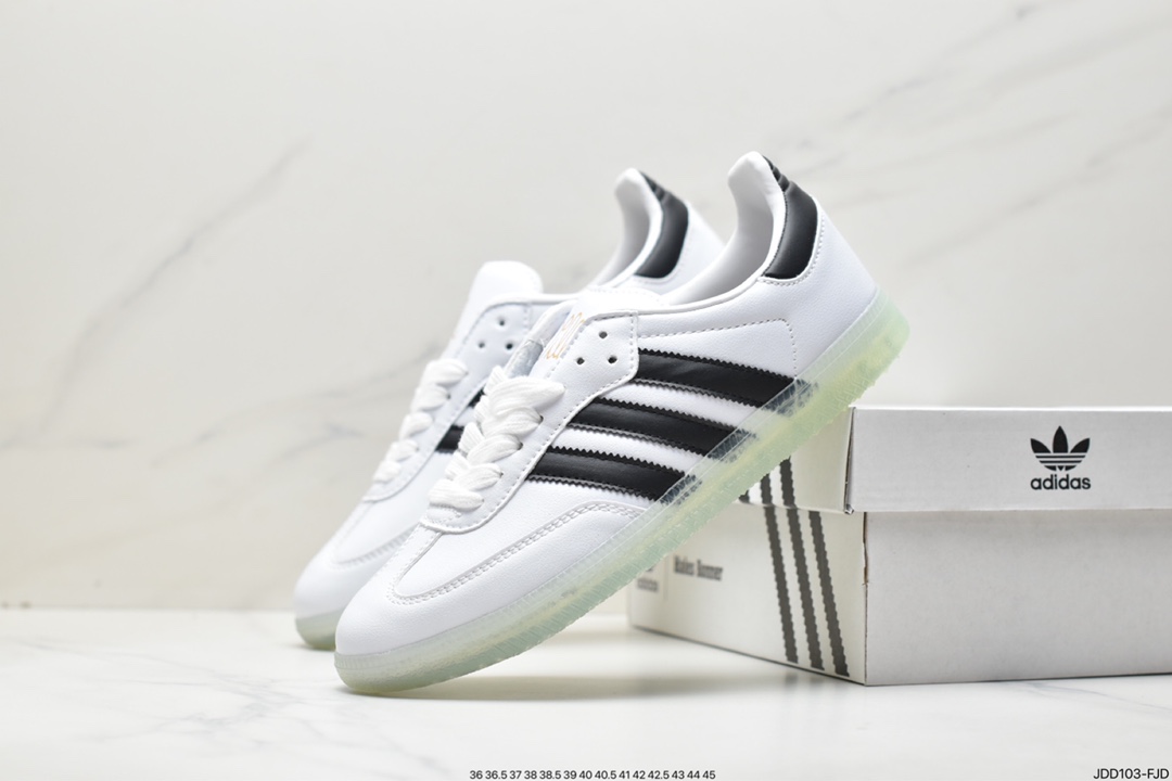 Adidas Originals Samba Vegan OG Samba series gentleman German training football style all-match low-top casual sports shoes GZ4730