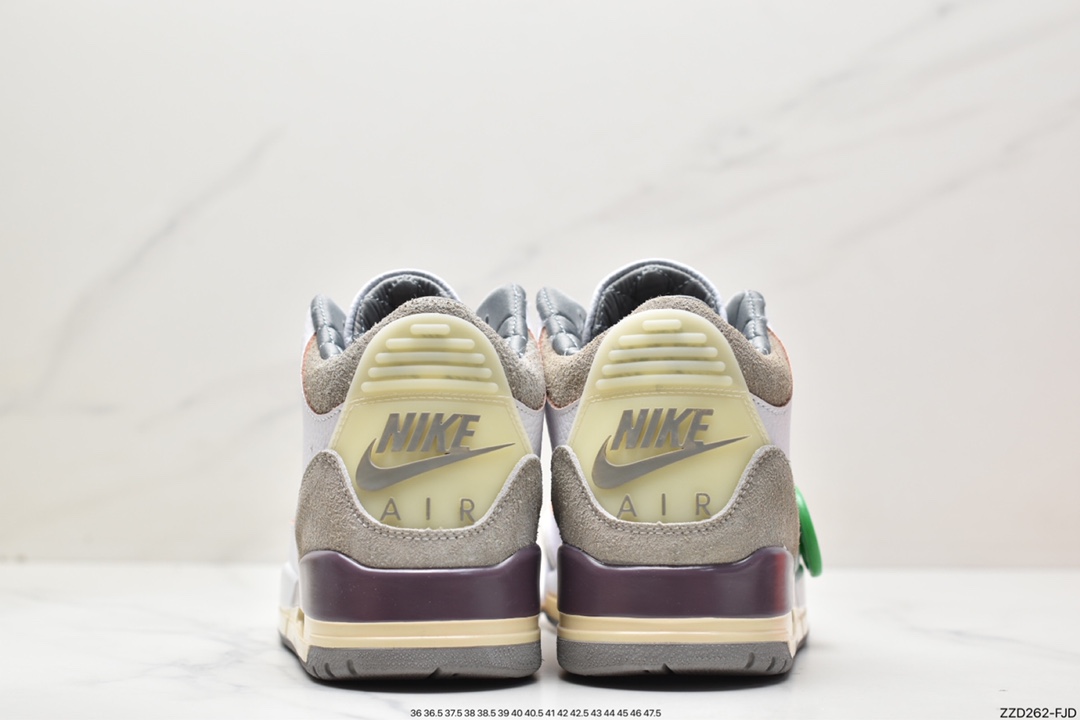 250 耐克Nike Air Jordan 3 RetroDesert Cement"迈克尔·乔丹AJ3代中帮篮球鞋 DH3434-110