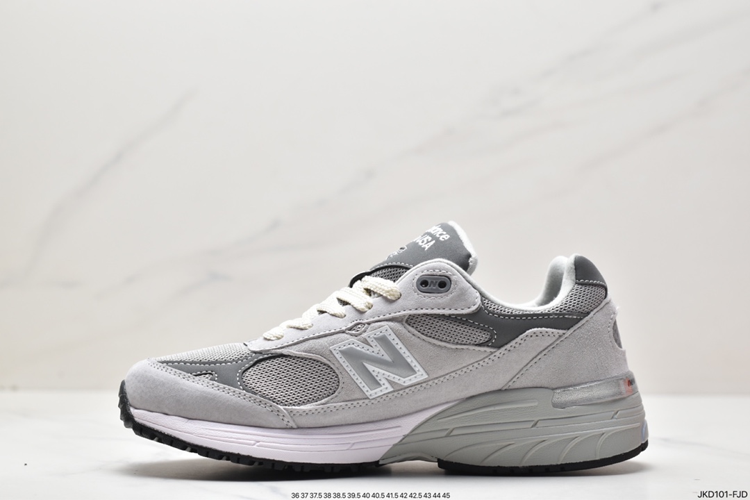 160 联名纽约时装品牌Aimé Leon Dore x NB新百伦New Balance Made in USA MR993系列美产跑步鞋“棕绿黑”MR993GL