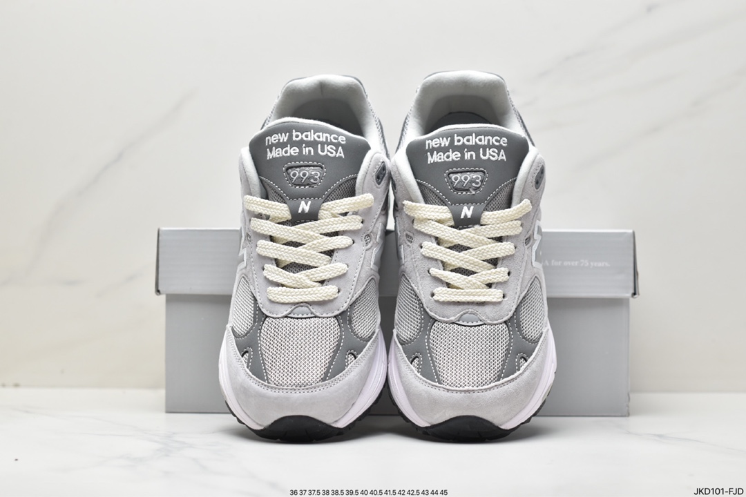 160 联名纽约时装品牌Aimé Leon Dore x NB新百伦New Balance Made in USA MR993系列美产跑步鞋“棕绿黑”MR993GL