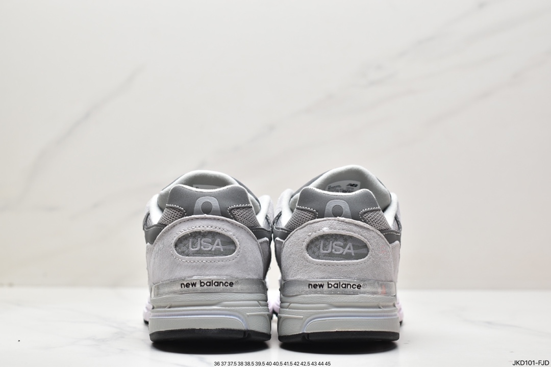 160 联名纽约时装品牌Aimé Leon Dore x NB新百伦New Balance Made in USA MR993系列美产跑步鞋“棕绿黑”MR993GL