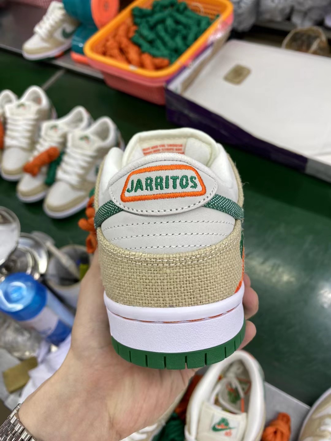 350 I 今日出货新品 AY版原厂工艺 外贸特供 Jarritos x Nike sb dunk low 撕撕乐联名