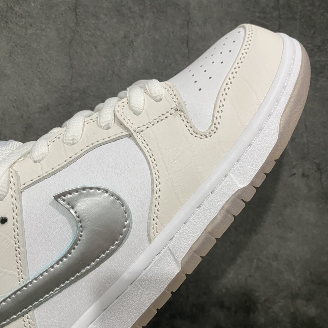 图片[6]-Z版Diamond x Nike SB Dunk Low White Diamond街头滑板品牌Diamond Supply Co合作款 白钻石 休闲板鞋n 货号：BV1310 100nn#独家原版原盒 原底原料 开模打造n#原厂织唛鞋标 高精密准度n#原楦原纸板开发 匹配原版98%以上n#后跟垫棉独家呈现 反口里弧度正确n#原厂鞋垫 背胶 后跟电绣针数 与正品一致n#原厂头层皮料 原厂车缝线 质感无敌#皮料切割干净 无任何毛边 清洁度细节完美nnSIZE： 36 36.5 37.5 38 38.5 39 40 40.5 41 42 42.5 43 44 44.5 45 46 47.5-莆田鞋批发中心