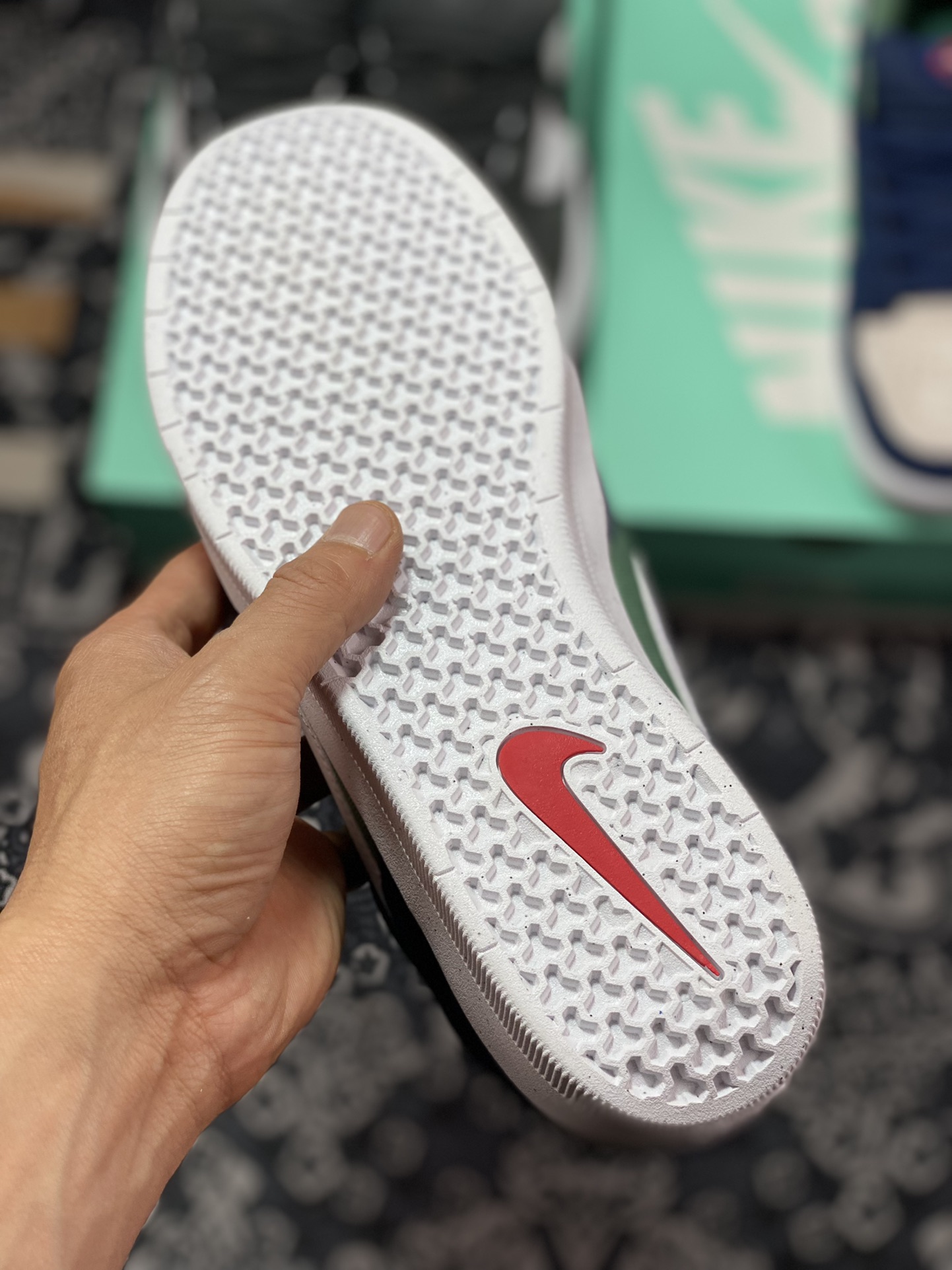 140 Nike SB Forcce 58 白蓝绿 复古休闲男女板鞋 CZ2959-003