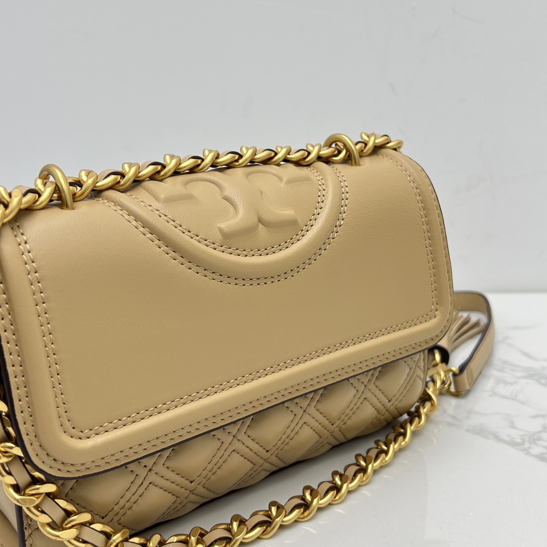 Tory Burch ~FLEMING 75576小号羊皮斜挎包