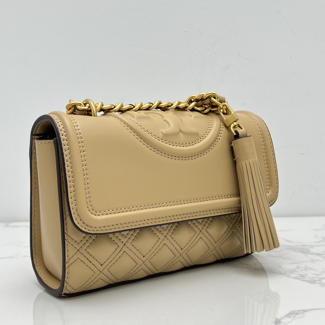 Tory Burch ~FLEMING 75576小号羊皮斜挎包