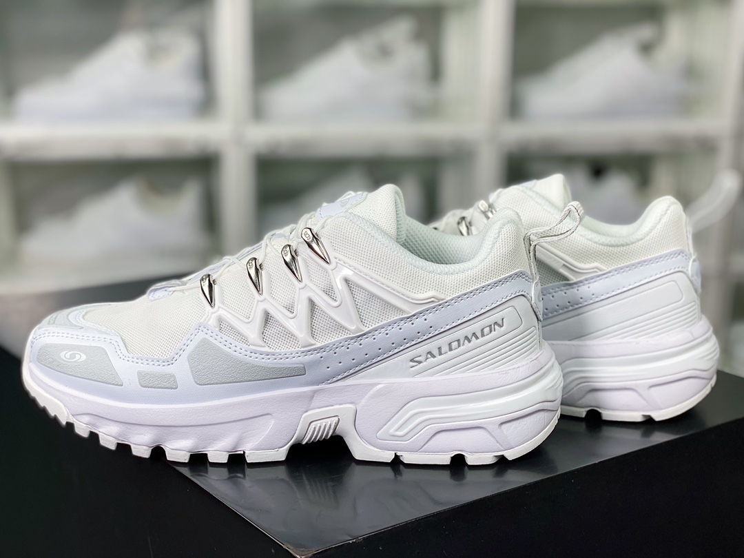 280  Salomon ACS+OG”All White”先行OG系列低帮运动鞋“网布全白”472367