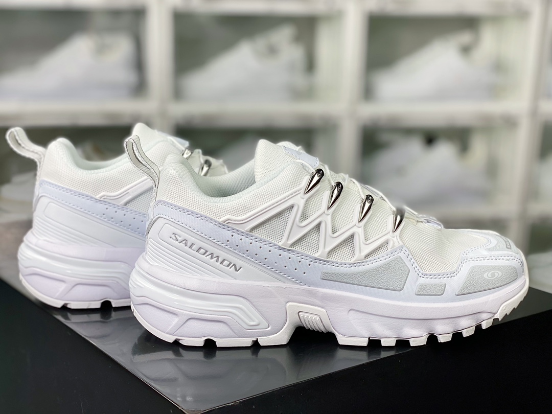 280  Salomon ACS+OG”All White”先行OG系列低帮运动鞋“网布全白”472367