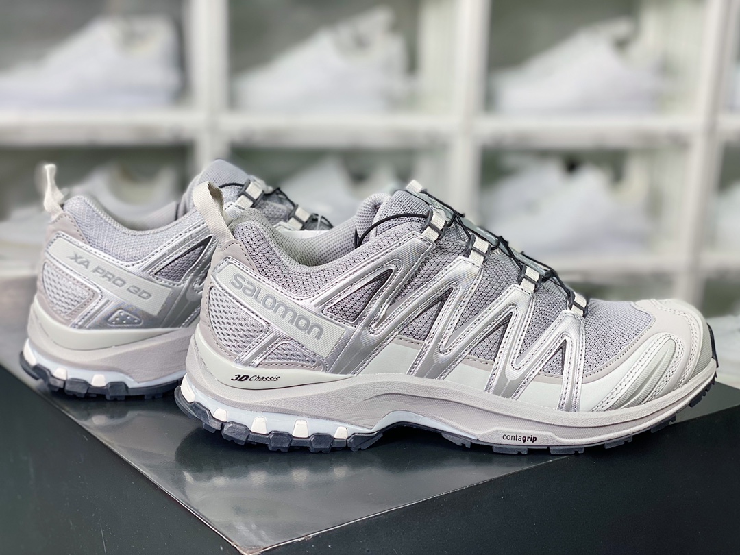 350 Salomon XA Pro 3D GTX”Grey Silver”XA专业型跑步鞋“合金灰银”416175