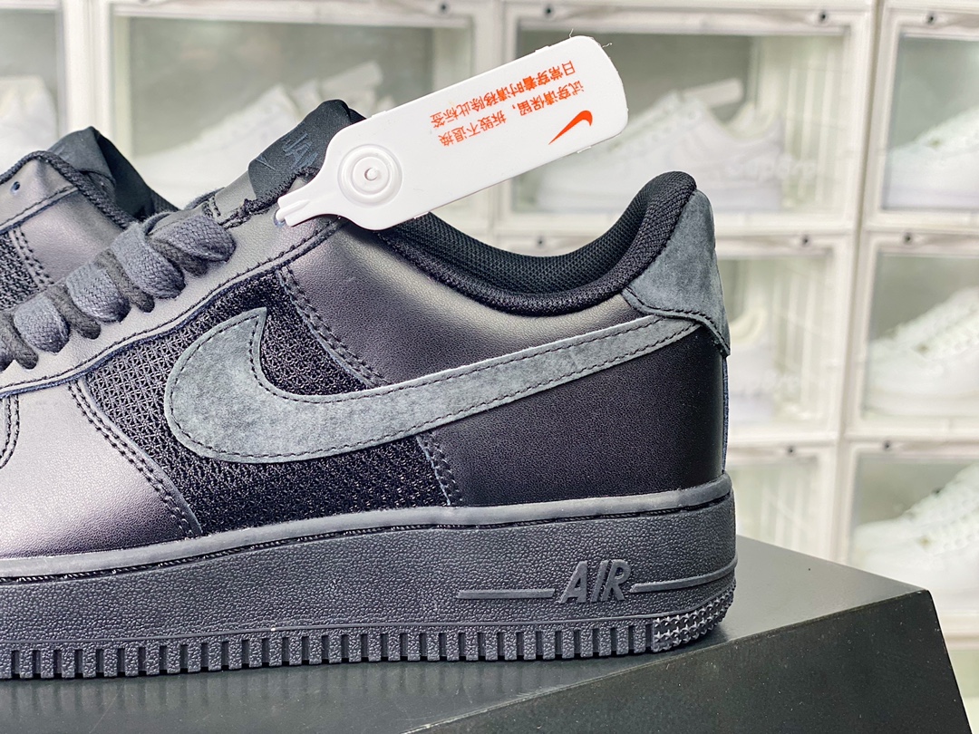 Air Force 1'07 Low”85 Double Swoosh/Grey/Beige/Black/Bear” Air Force One Sneakers ”Leather Gray Black” DX5590-001