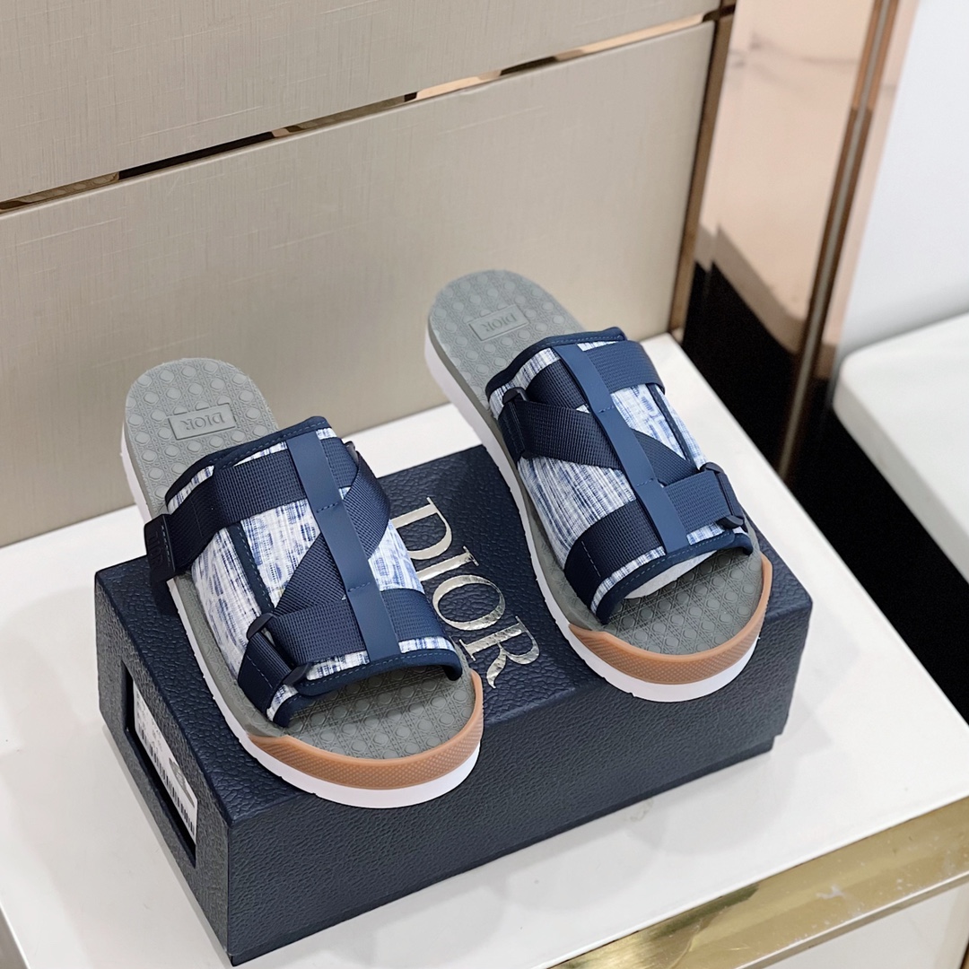 Dior Shoes Sandals Slippers Men Summer Collection