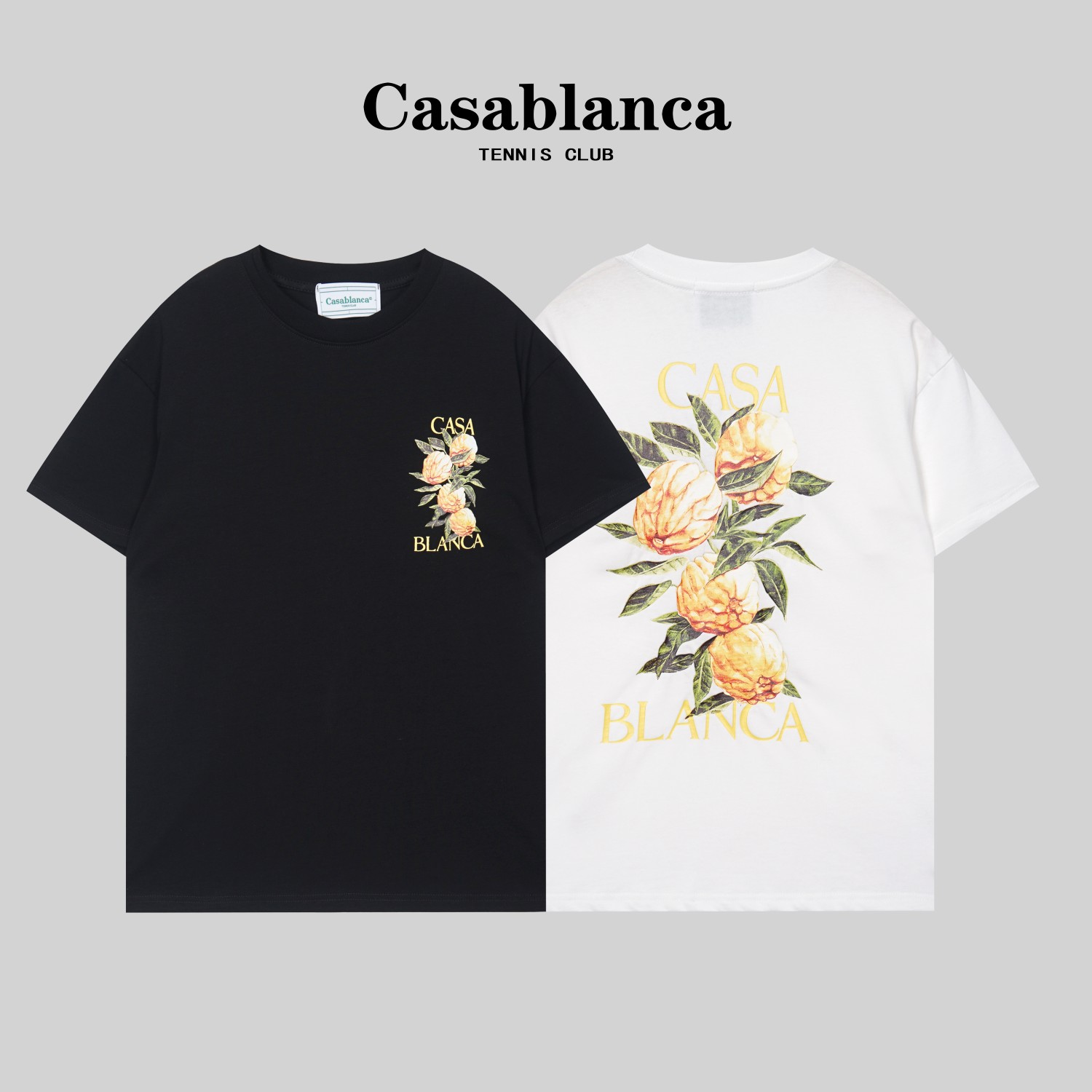 G1020 Camiseta de alta calidad de doble hilo # Casablanca*Nueva camiseta de verano 2023 de Casablanca, confeccionada co…