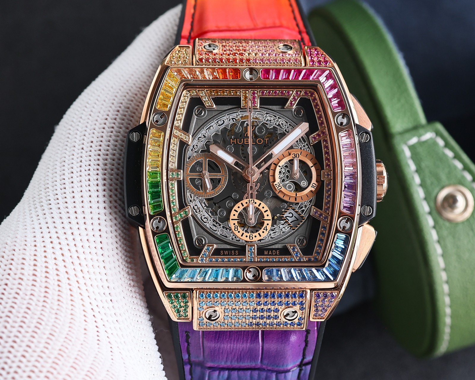 宇舶HUBLOT恒宝大爆炸计时款SPIRIT OF BIG BANG系列腕表 4