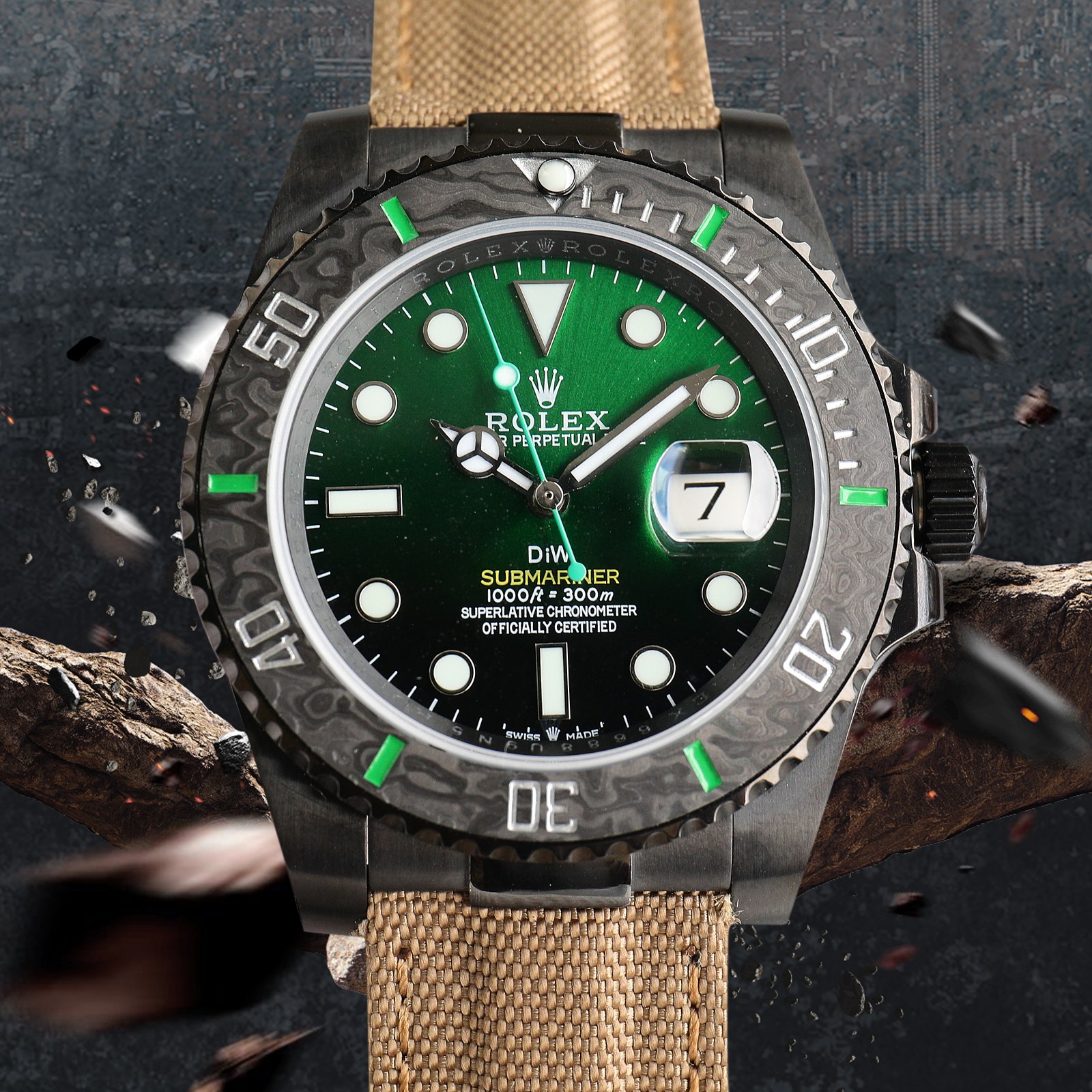 BLACK新製品発売ロレックスBLACK公式カスタム版