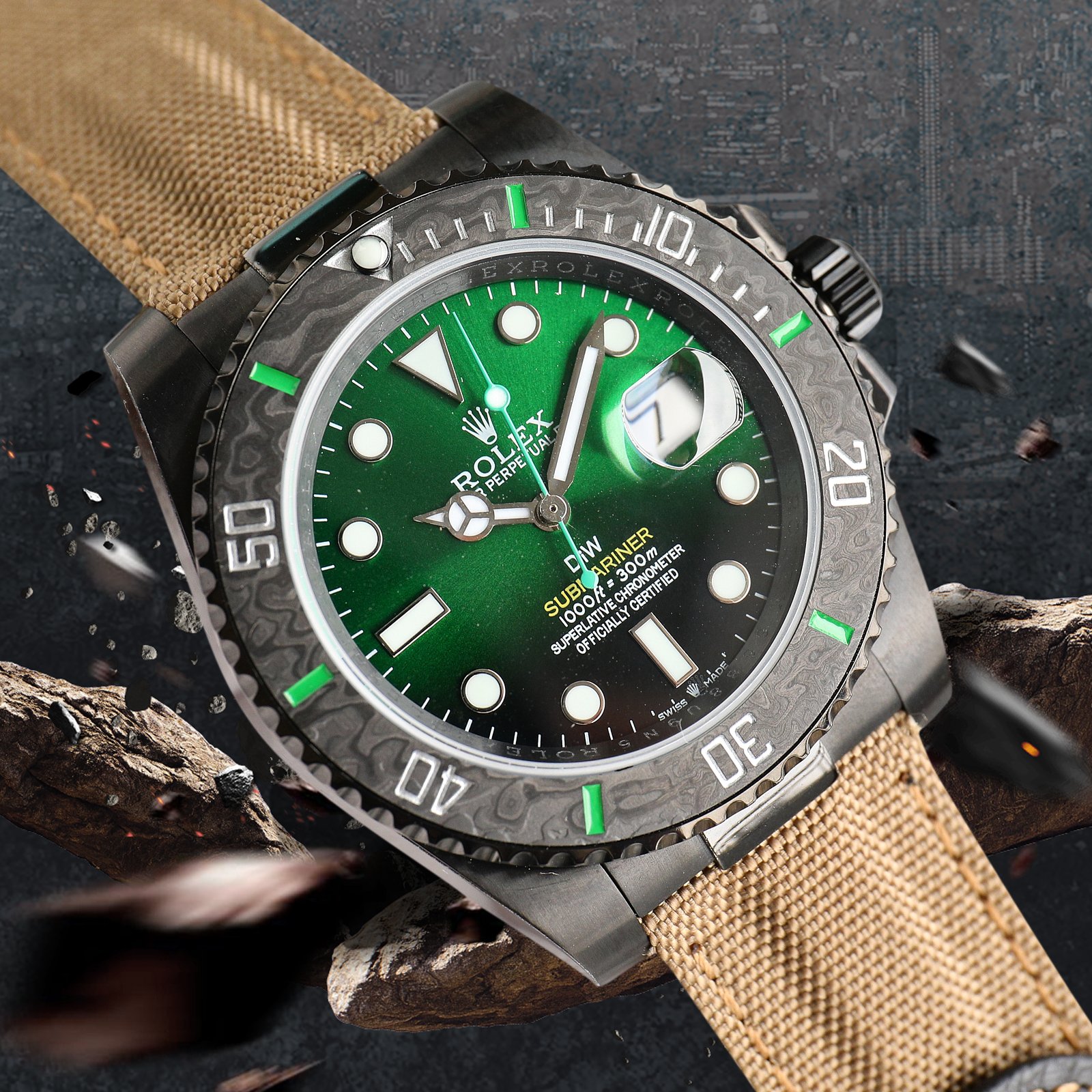 BLACK新製品発売ロレックスBLACK公式カスタム版