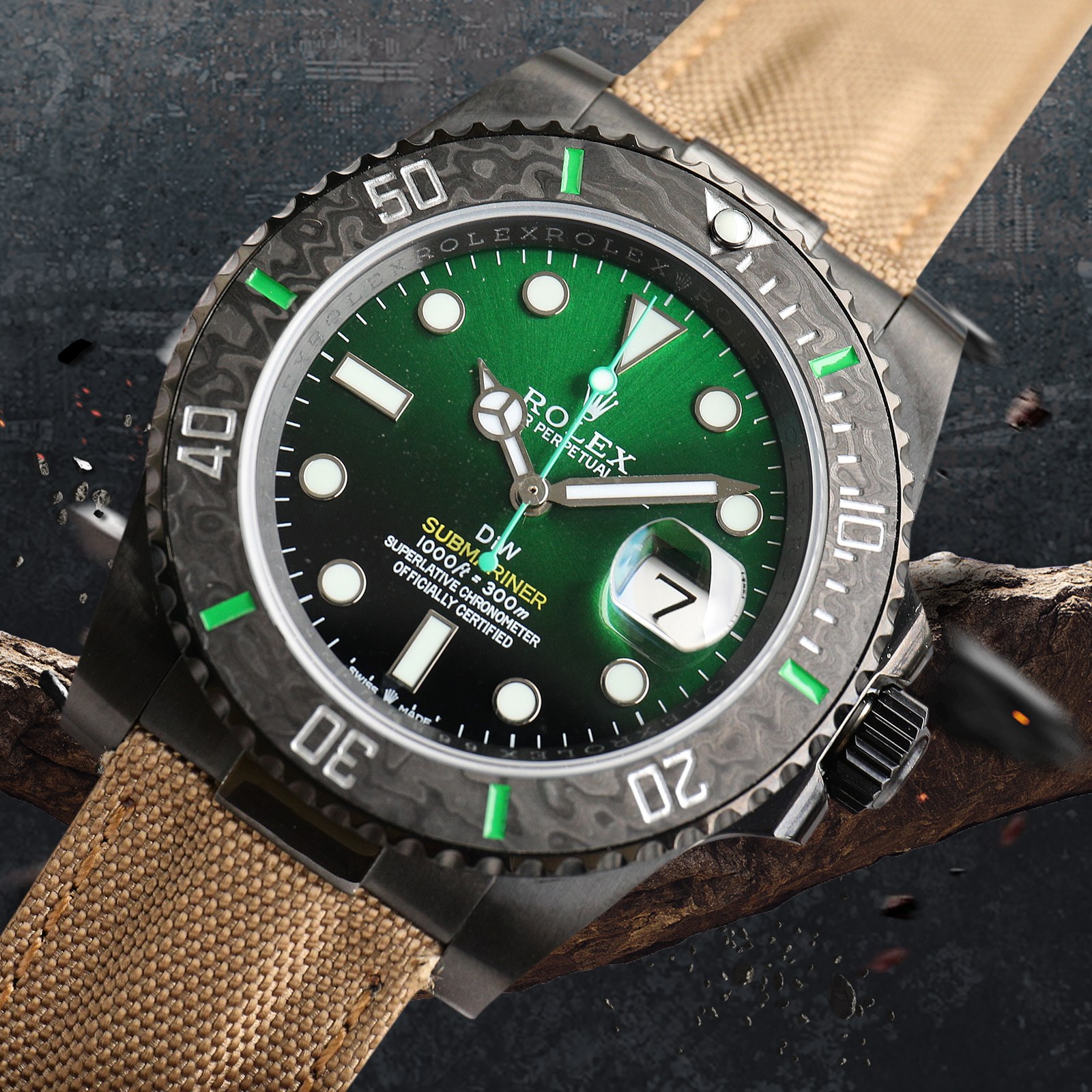 BLACK新製品発売ロレックスBLACK公式カスタム版