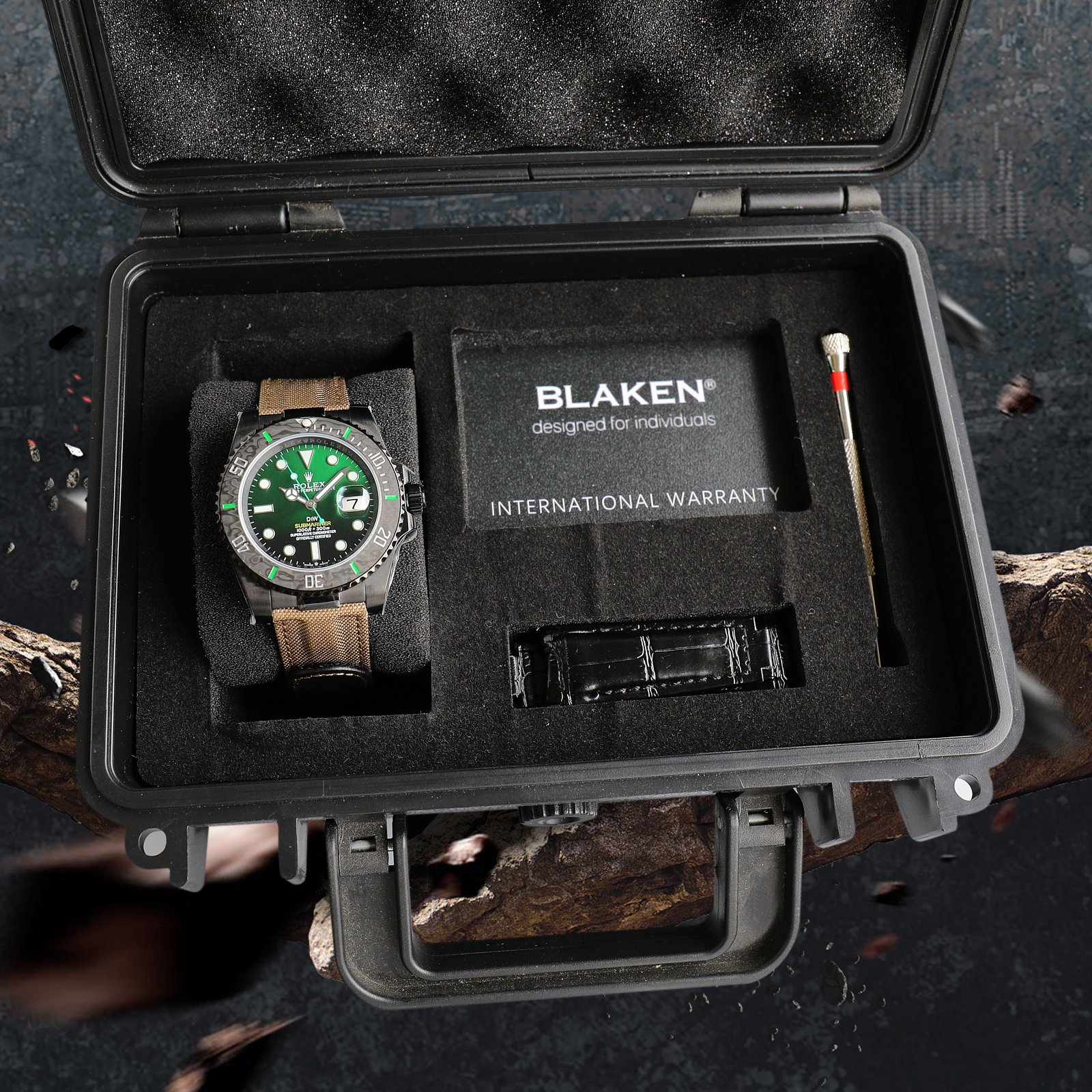 BLACK新製品発売ロレックスBLACK公式カスタム版