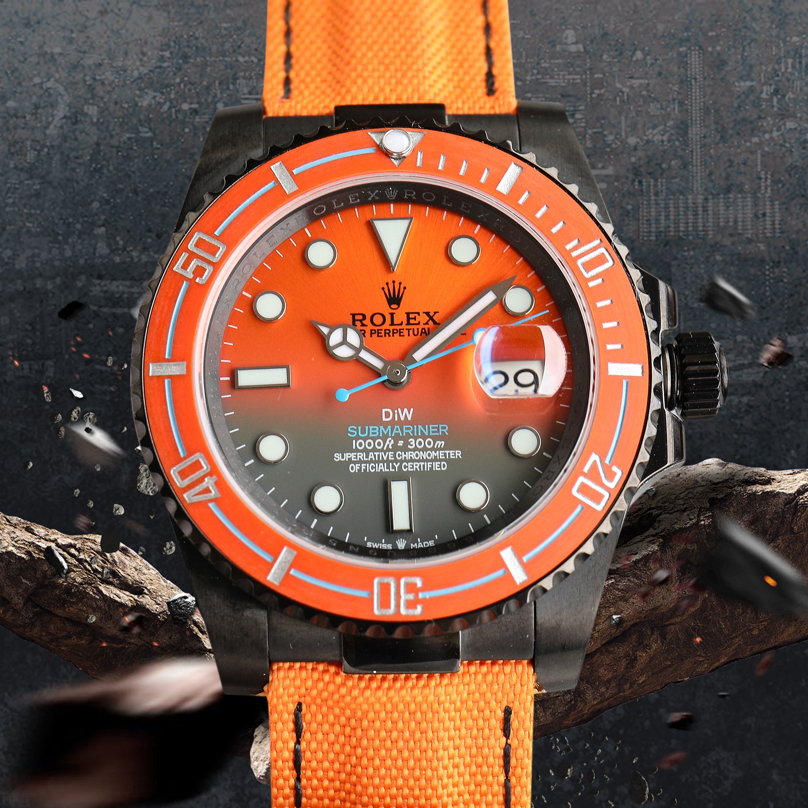 BLACK新製品発売ロレックスBLACK公式カスタム版