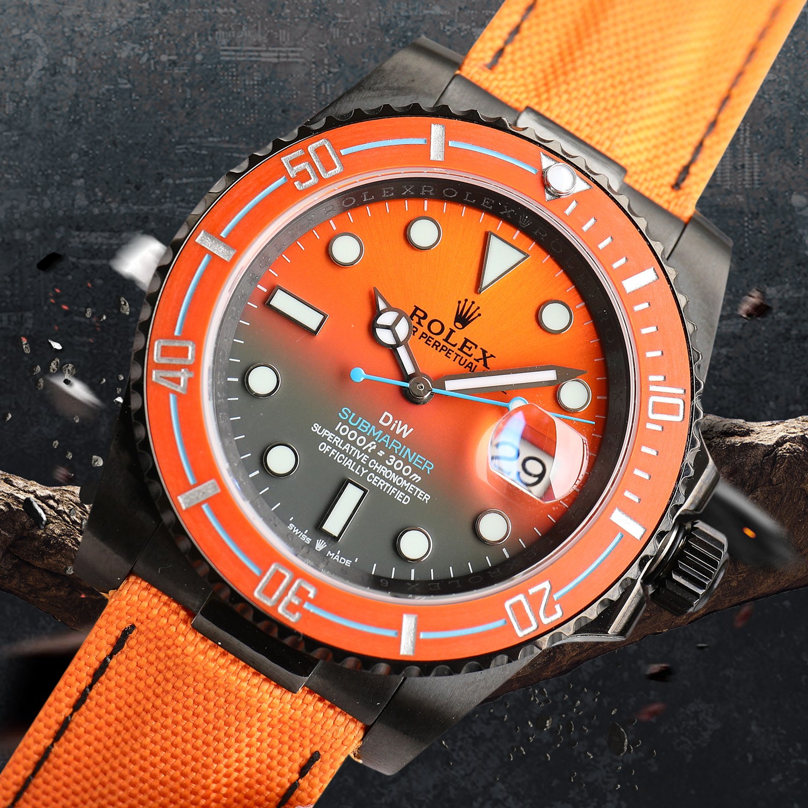 BLACK新製品発売ロレックスBLACK公式カスタム版