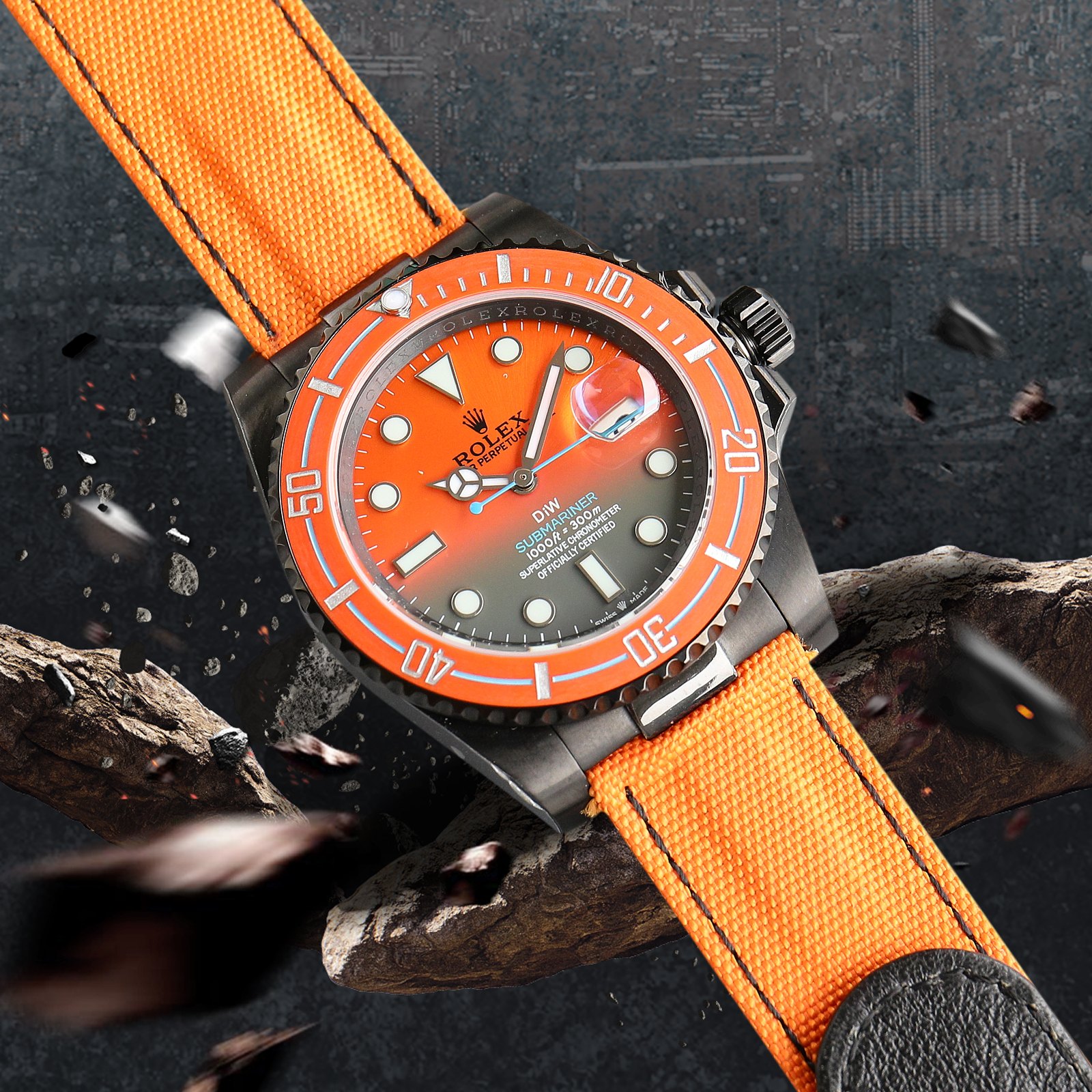 BLACK新製品発売ロレックスBLACK公式カスタム版