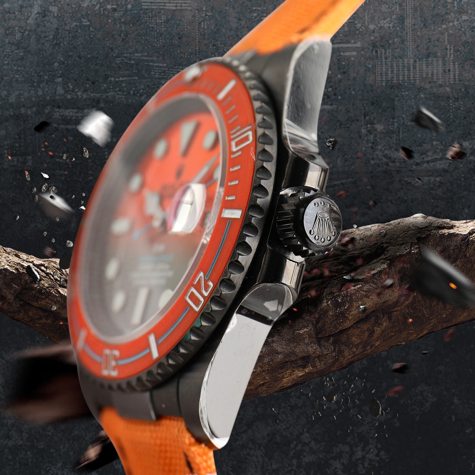 BLACK新製品発売ロレックスBLACK公式カスタム版