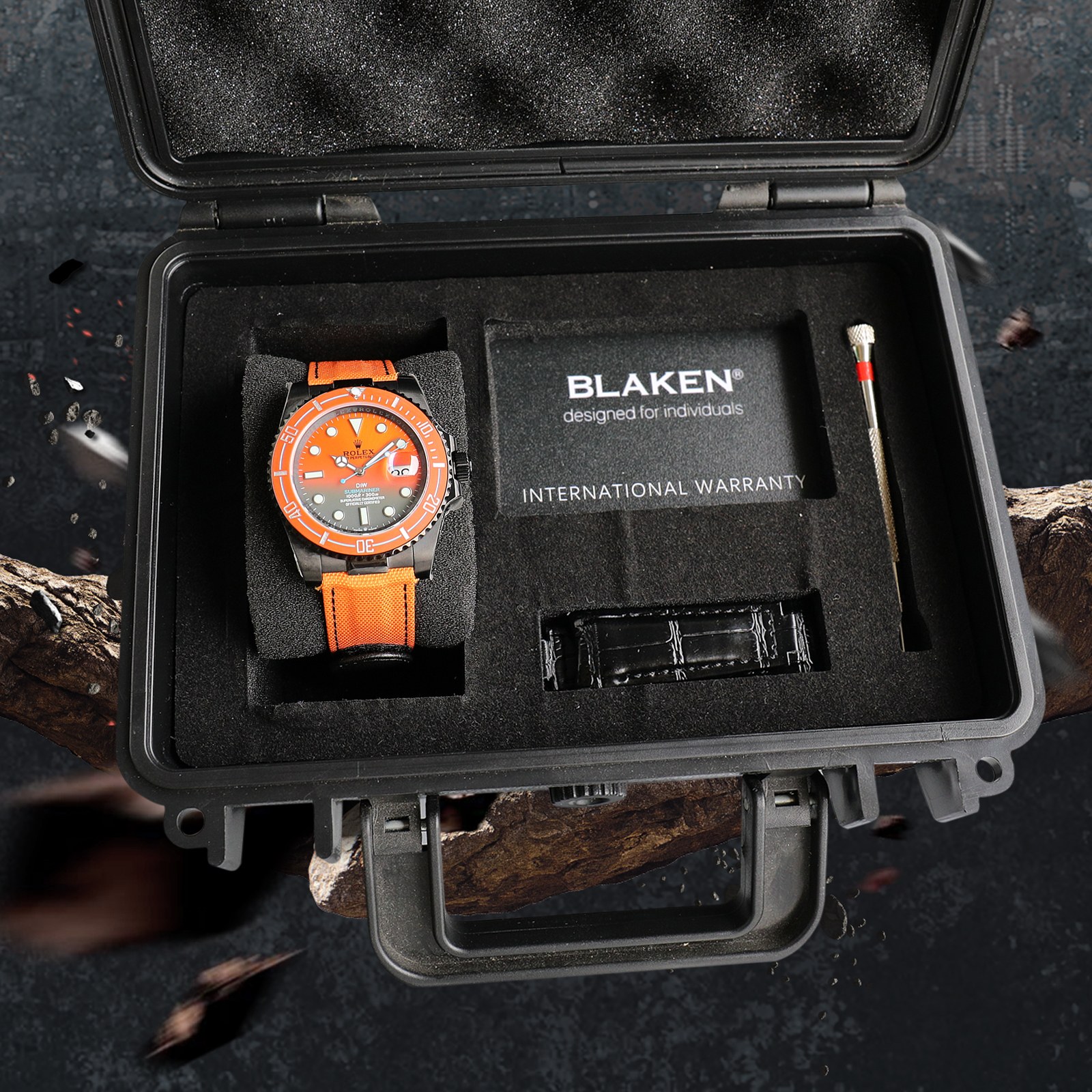 BLACK新製品発売ロレックスBLACK公式カスタム版