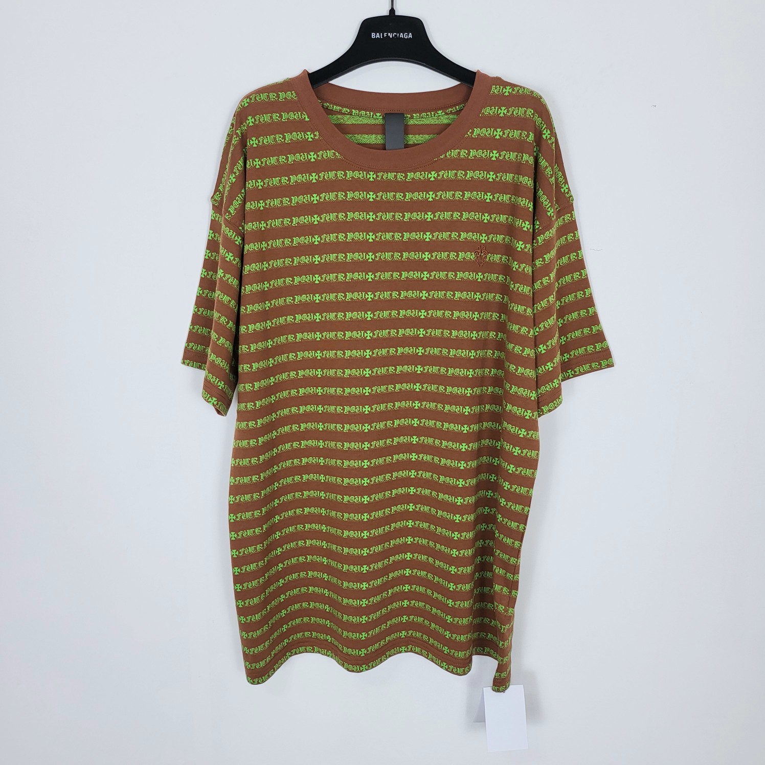크롬하츠 자수 코튼 반팔 티셔츠 787 Chrome Hearts T Shirt
