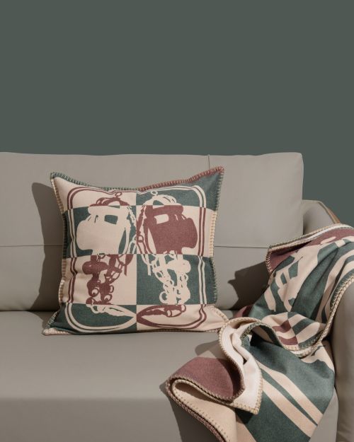 Handmade Wool Pillow and Blanket Set | Soft, Cozy, and Stylish Home Decor
