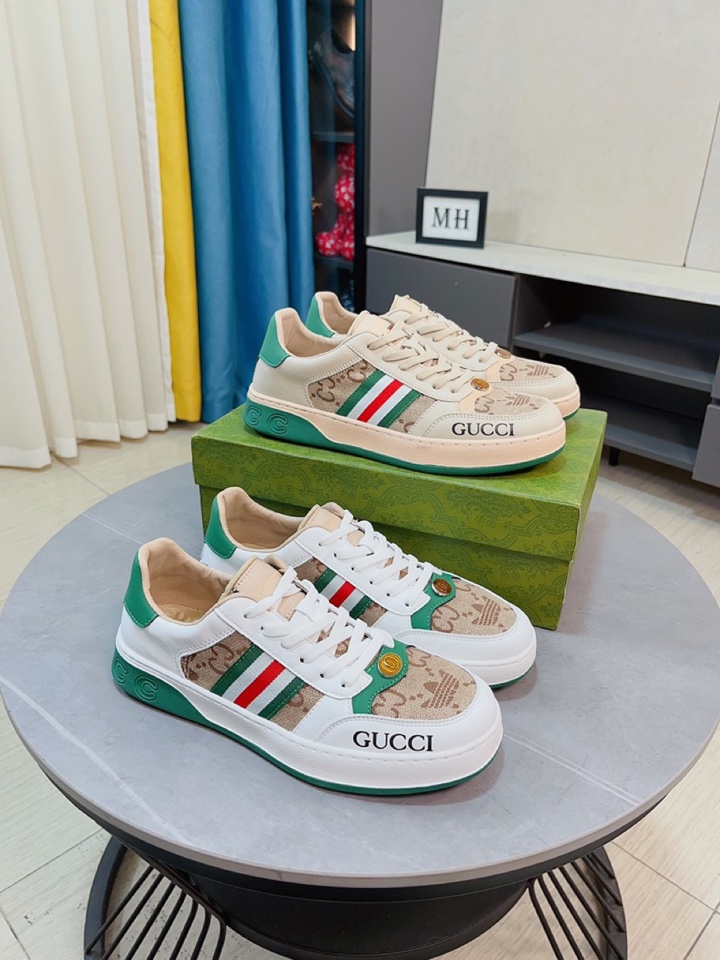 Factory price Gucci (Gucci) casual shoes, Hong Kong's top original order, classic return, imported I