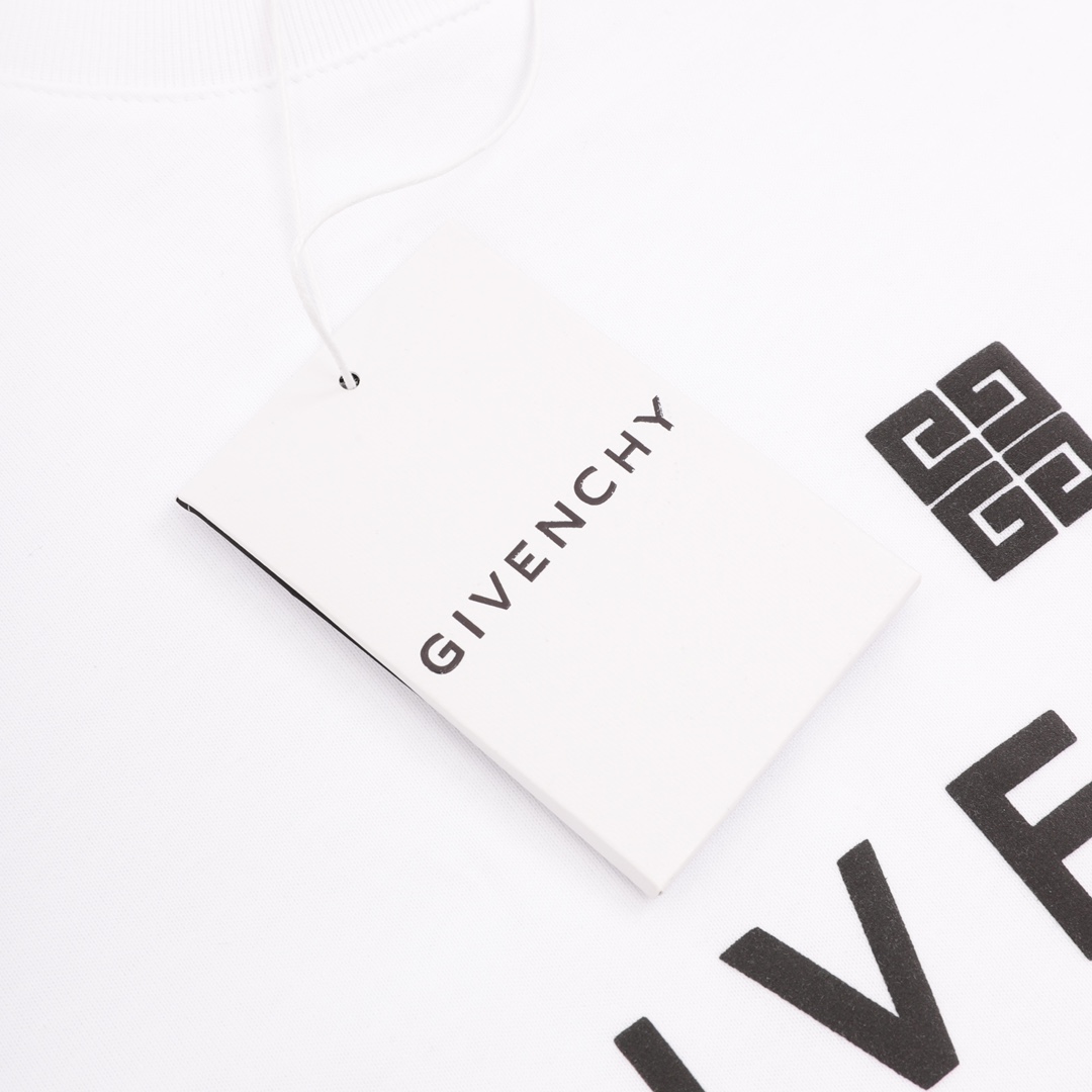 Givenchy/纪梵希 字母印花logo短袖T恤