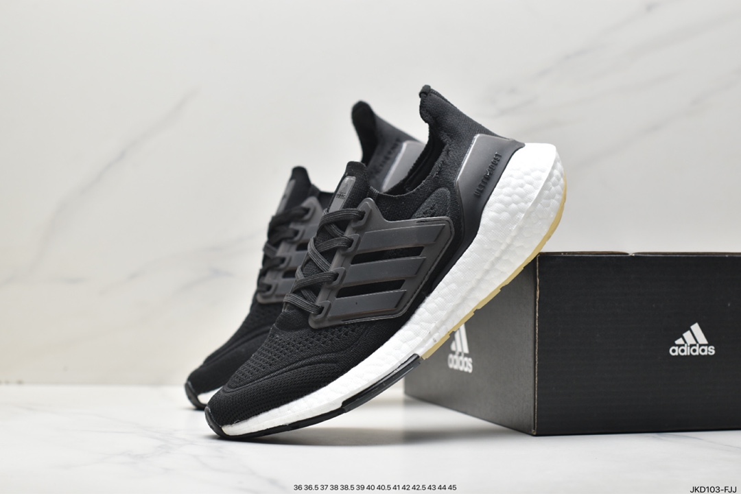 Adidas Ultraboost DNA UB21 full-length popcorn casual sports running shoes FY0377