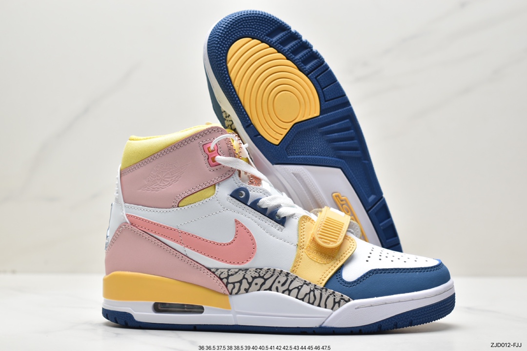 240 Air Jordan Legacy 312 有着交错结合的设计 FD9909-161
