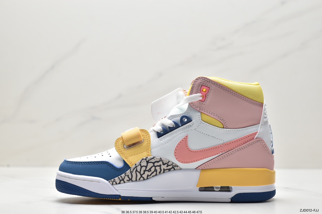 240 Air Jordan Legacy 312 有着交错结合的设计 FD9909-161