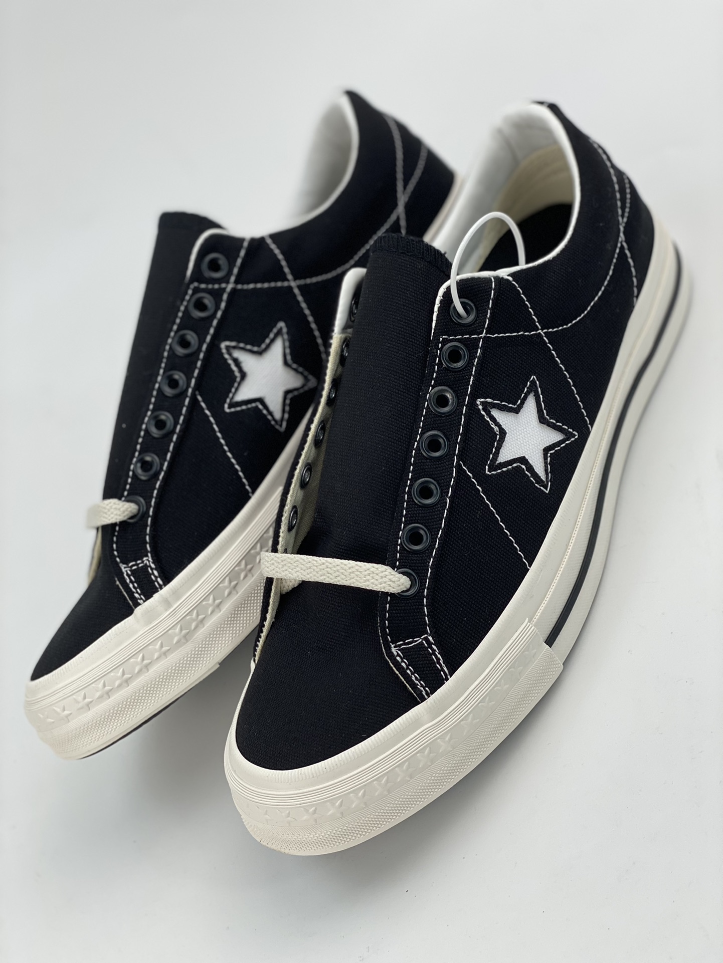 TIMELINE CONVERSE ONE STAR J VTG CANVAS Japanese retro classic 23SS black canvas shoes