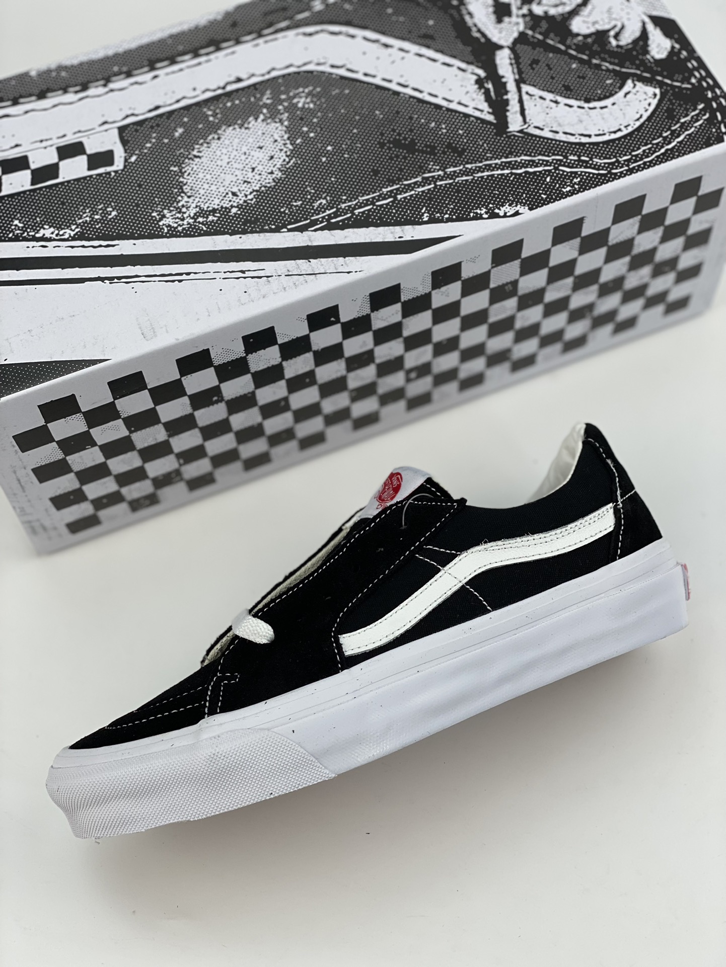 150 万斯美系高端支线系列Vans Sk8 OG 加布微条黑白经典