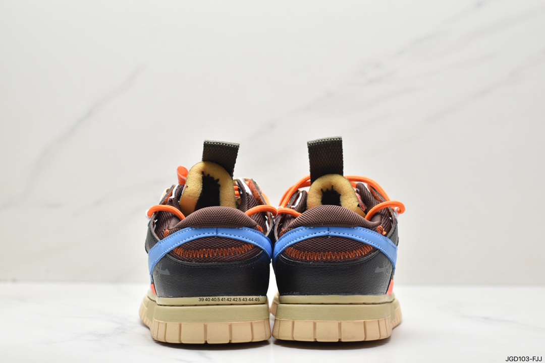 180 Off-White x Futura x Nike SB DunkPine Green OW扣篮系列低帮经典百搭休闲运动板鞋 DV0821-200