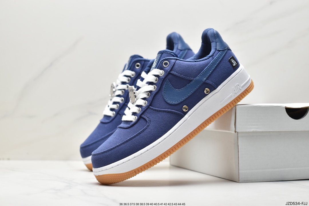 140 耐克Nike Air Force 1 Low 空军一号低帮百搭休闲运动板鞋 FJ4434-491