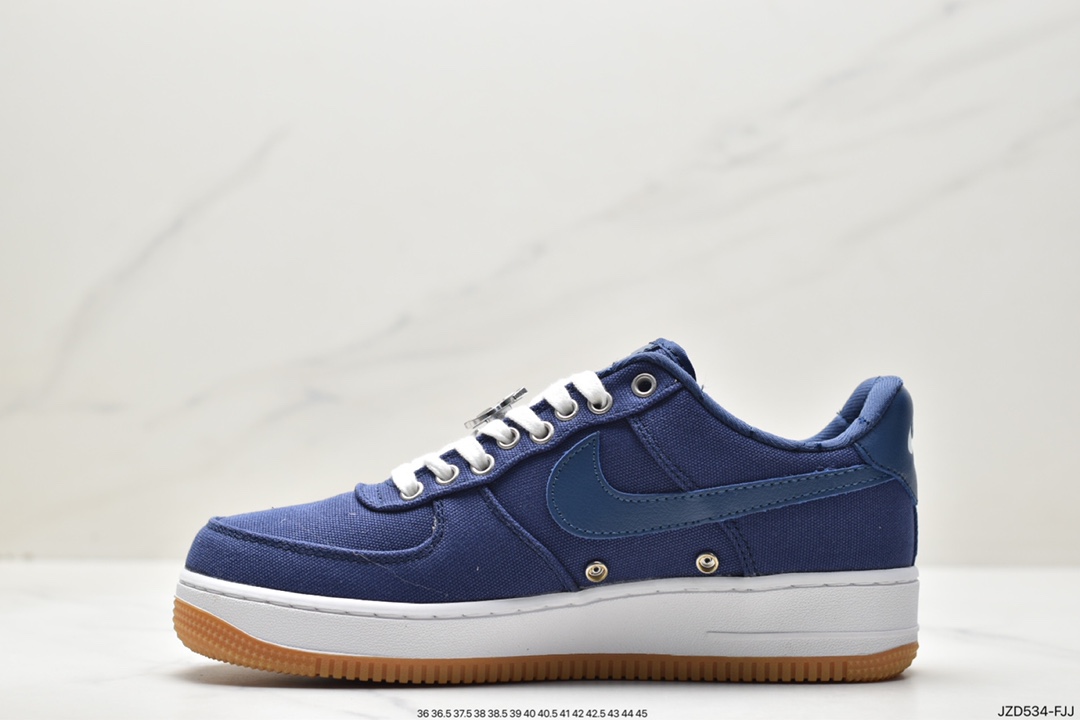 140 耐克Nike Air Force 1 Low 空军一号低帮百搭休闲运动板鞋 FJ4434-491