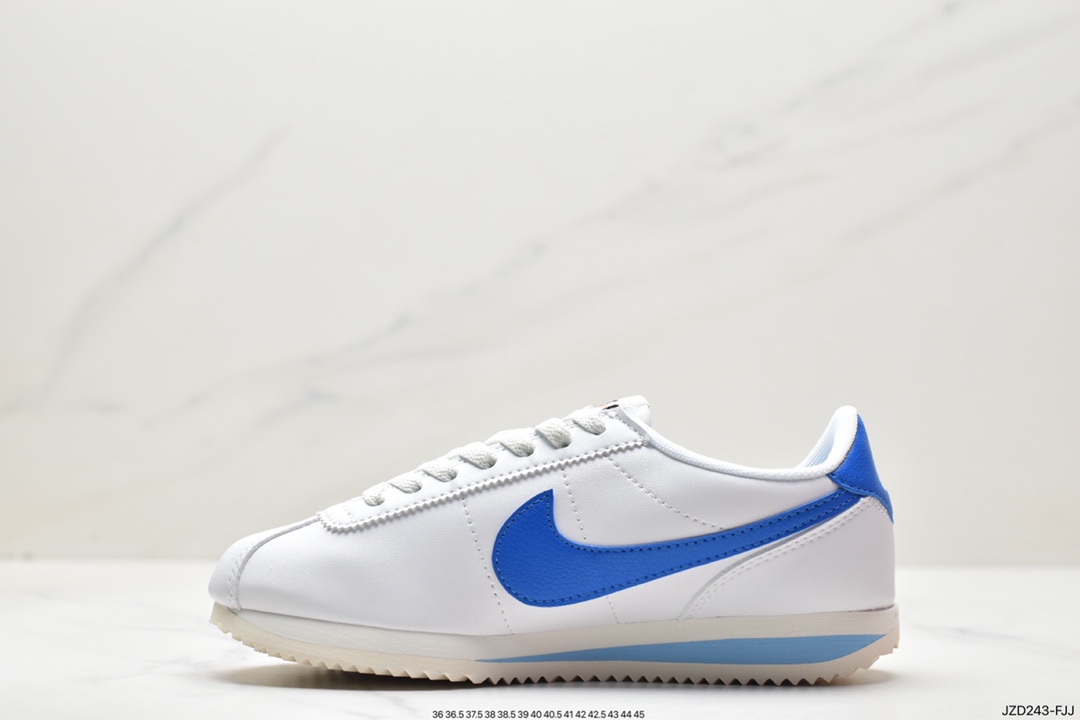 140 Nike Classic Cortez 全新配色 经典阿甘休闲跑步鞋 DN1791-102